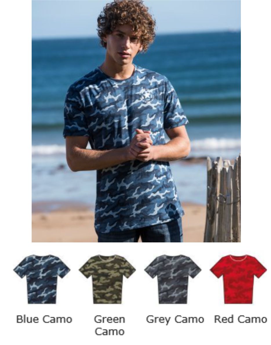 JT034 AWD Camouflage T-Shirt - Click Image to Close